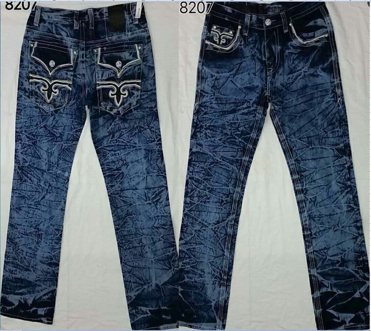 Rock Revival long jeans man 32-42-035